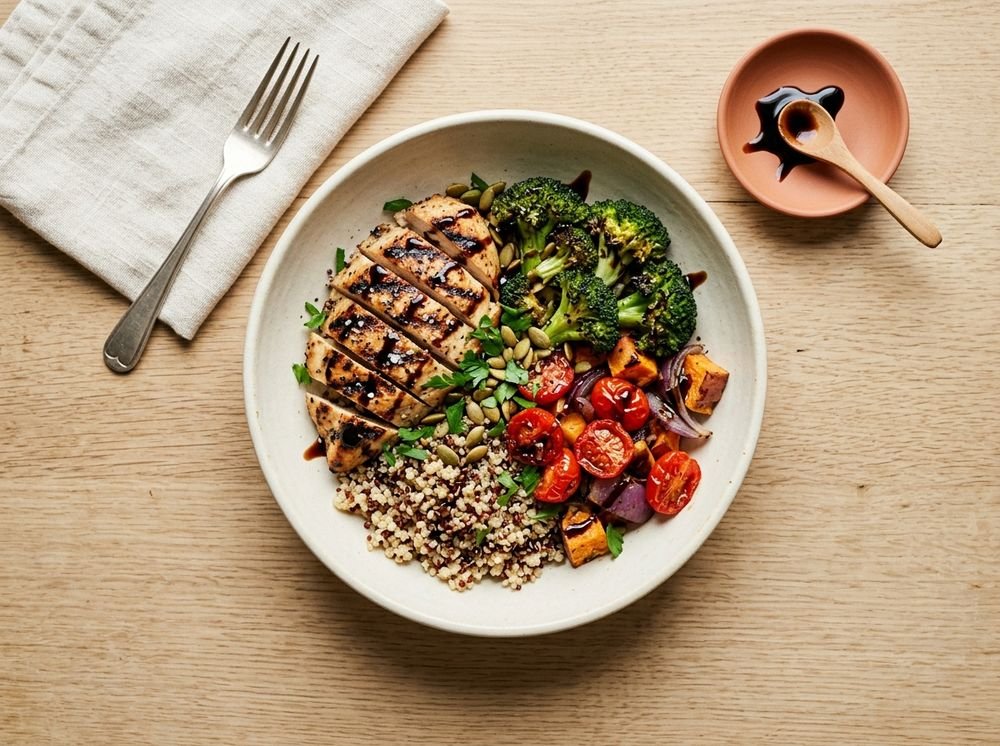 Grilled Chicken & Veggie Power Bowl