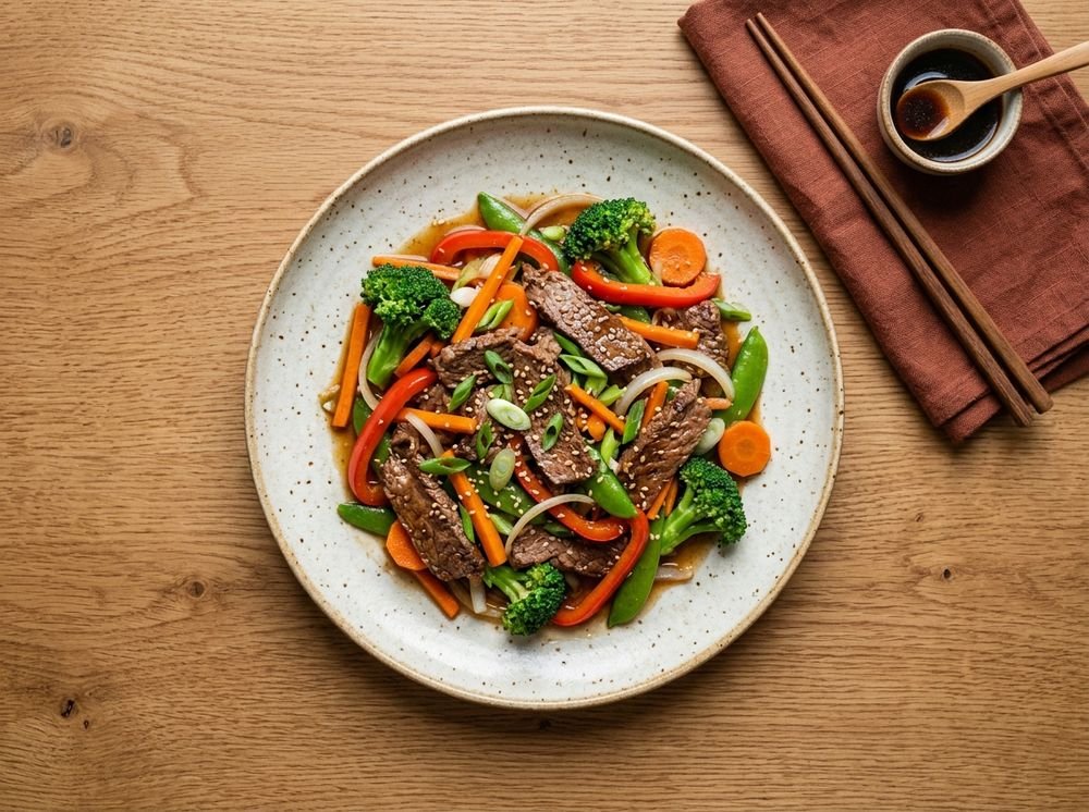 Lean Beef & Vegetable Stir-Fry